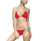 Red Strappy | Mix & Match Fun-Flirty Lovers’ String Bikinis