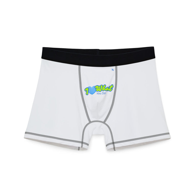 I Love What You Do! | Mix & Match Men’s Fun-Flirty Lovers’ Boxer Briefs