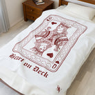 Queen Heart on Deck | Mix & Match Soft Fun-Flirty Lovers’ Blankets