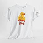Happy Day Rubber Duck | Mix & Match Cotton Unisex Fun-Flirty Lovers’ T-Shirts