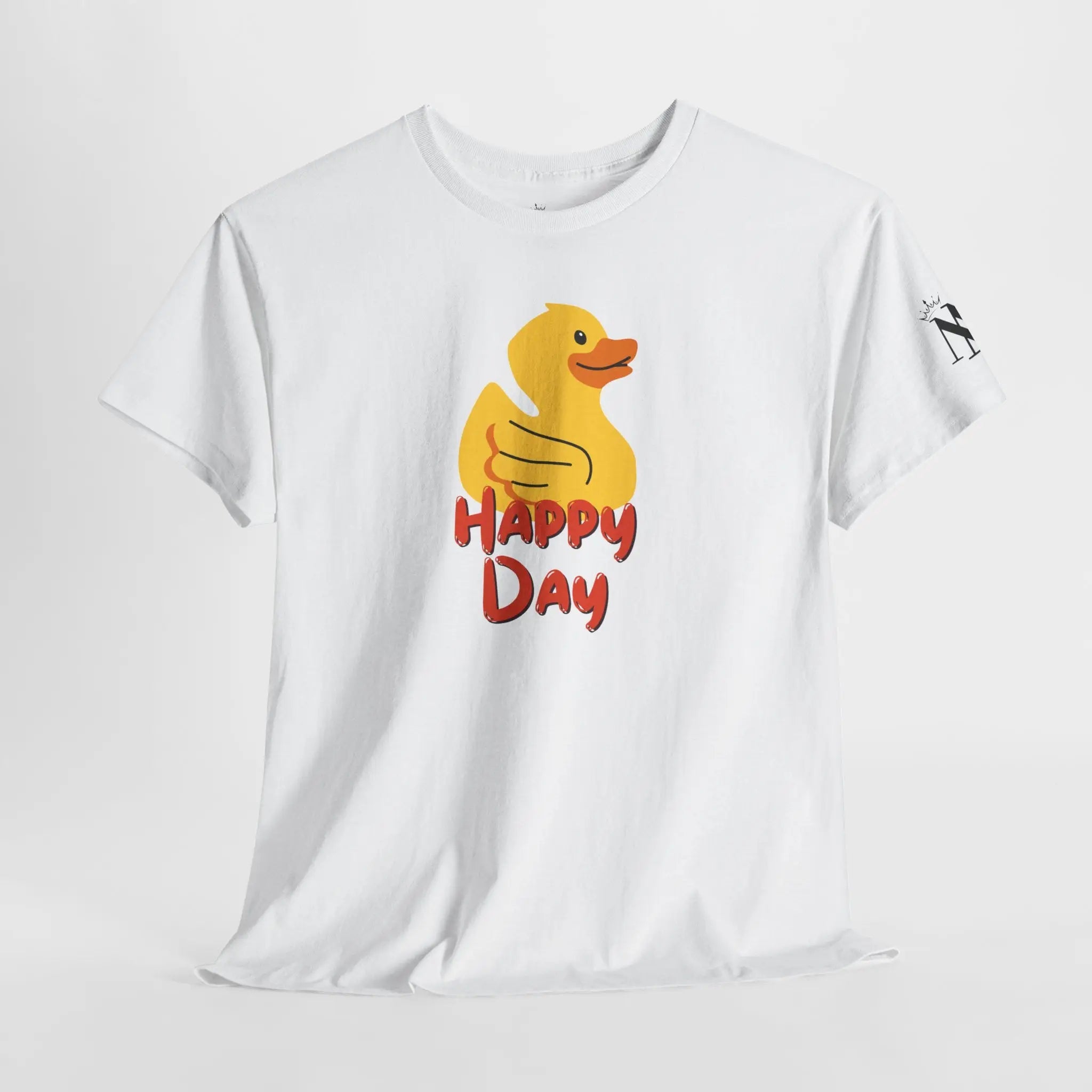 Happy Day Rubber Duck | Mix & Match Cotton Unisex Fun-Flirty Lovers’ T-Shirts