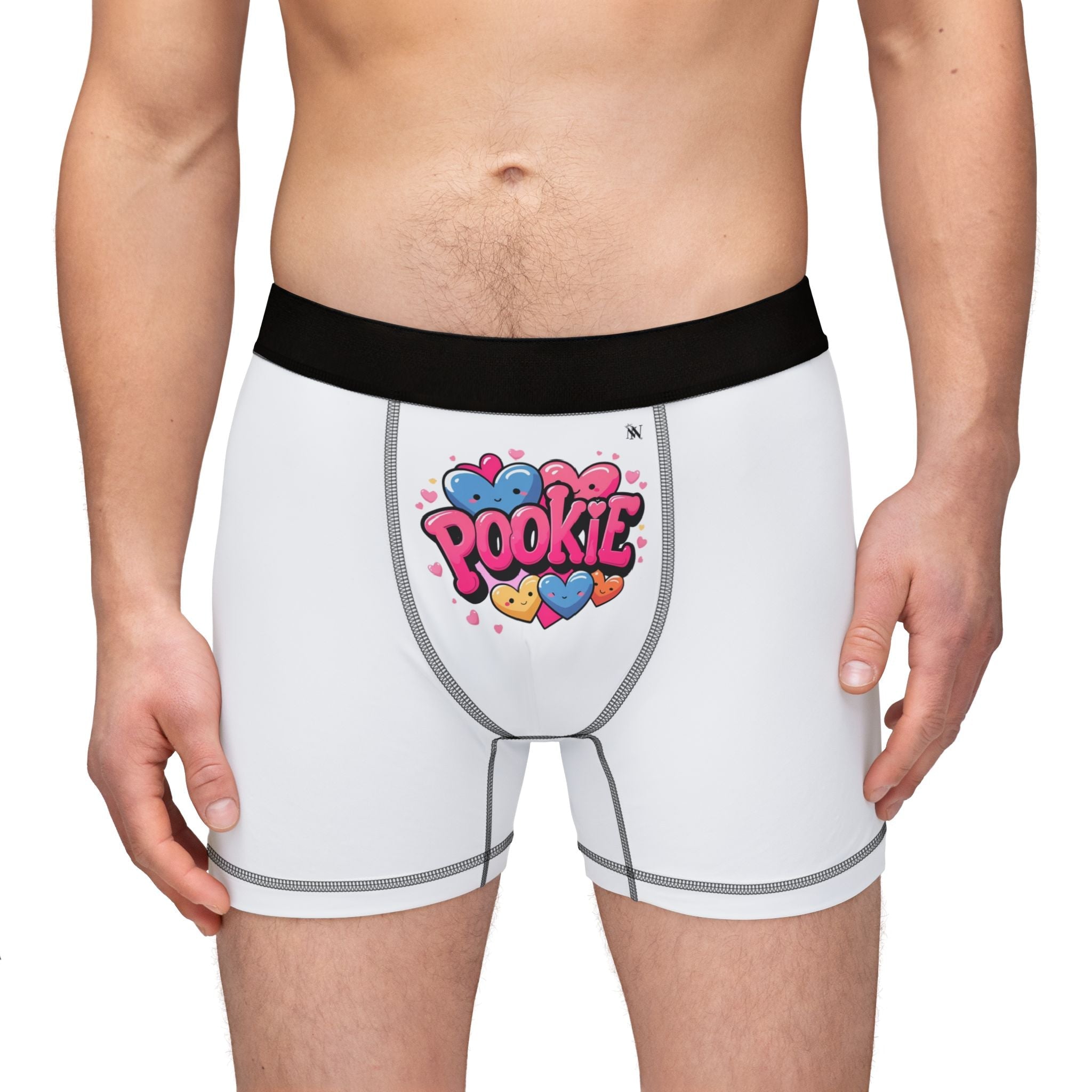 Cute Pookie Hearts | Mix & Match Fun-Flirty Lovers’ Boxer Briefs