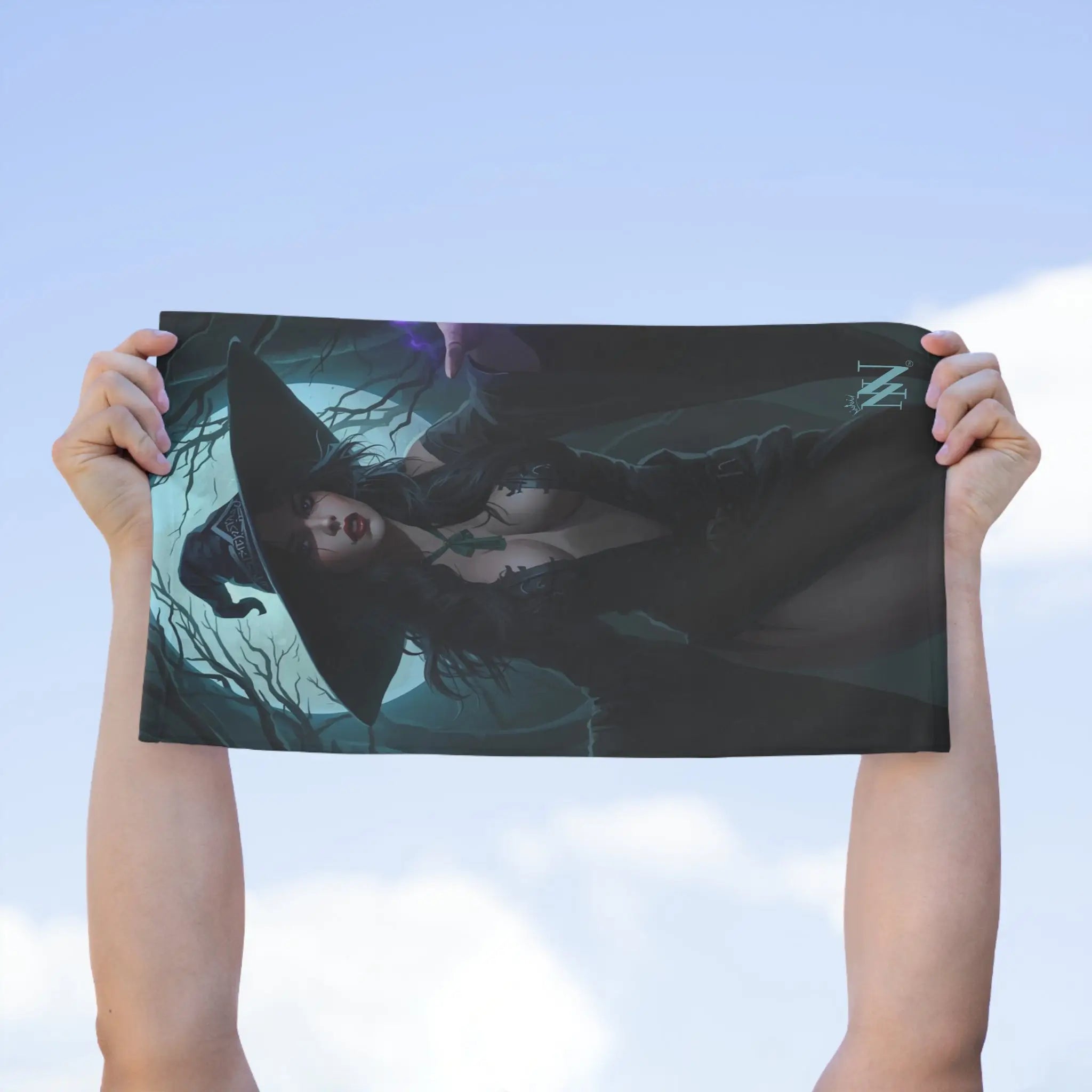 Gothic Witch Fantasy Women Fun Sex Towel