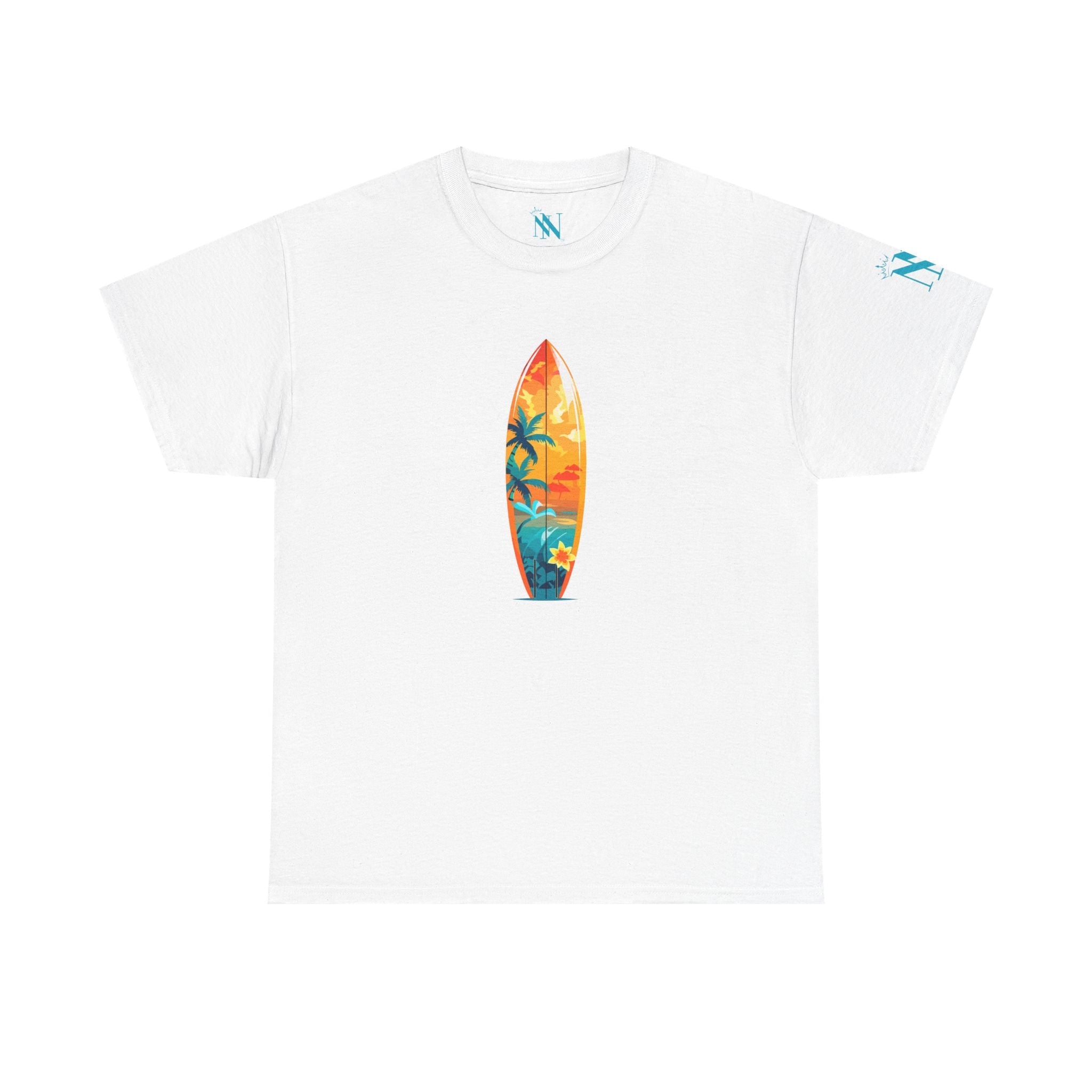 Surfboard | Mix & Match Cotton Unisex Fun-Flirty Lovers’ Tees
