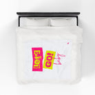 Let’s Go! Baby | Mix & Match Velveteen Fun-Flirty Lovers’ Blankets