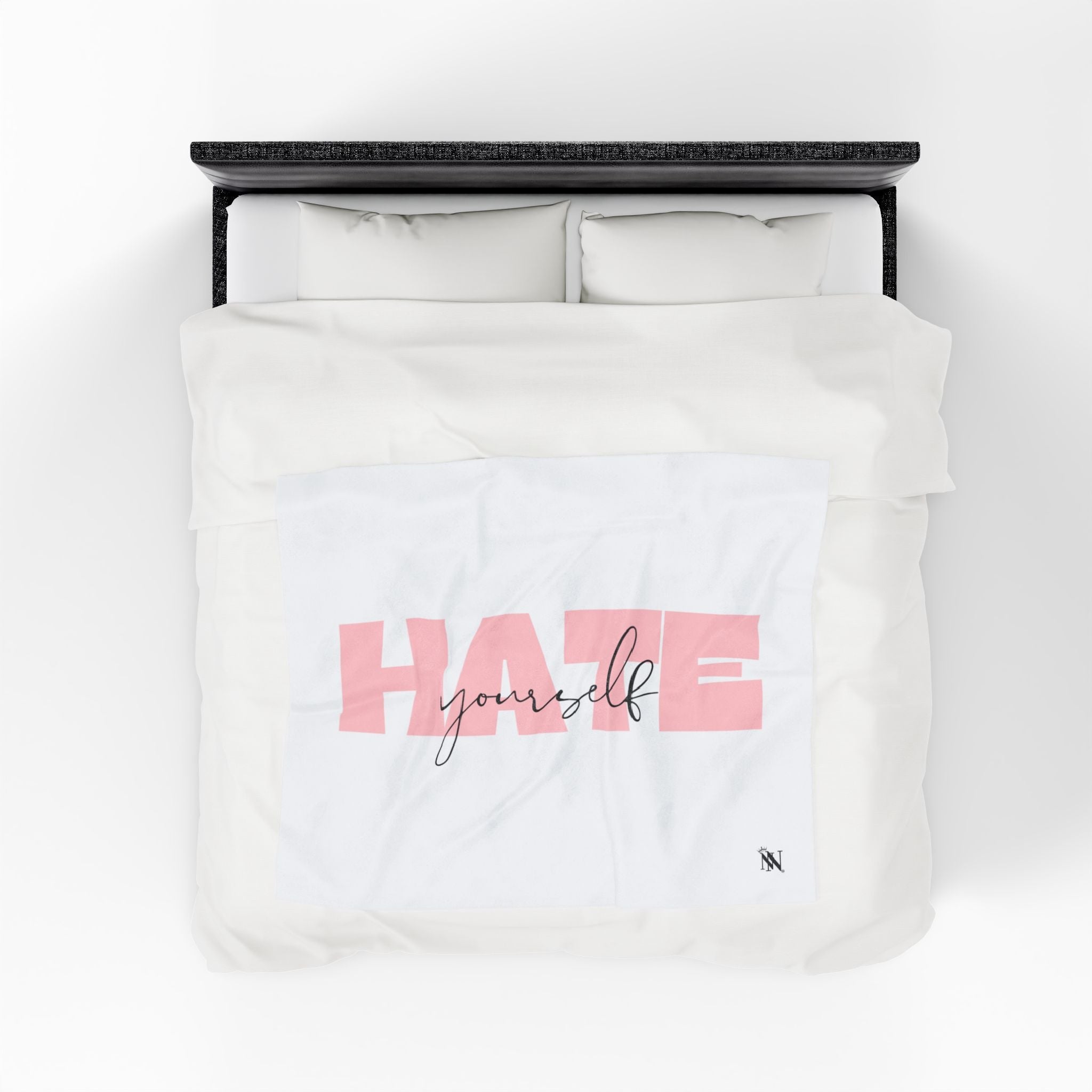 Hate Yourself | Mix & Match Soft Fun-Flirty Lovers’ Blankets