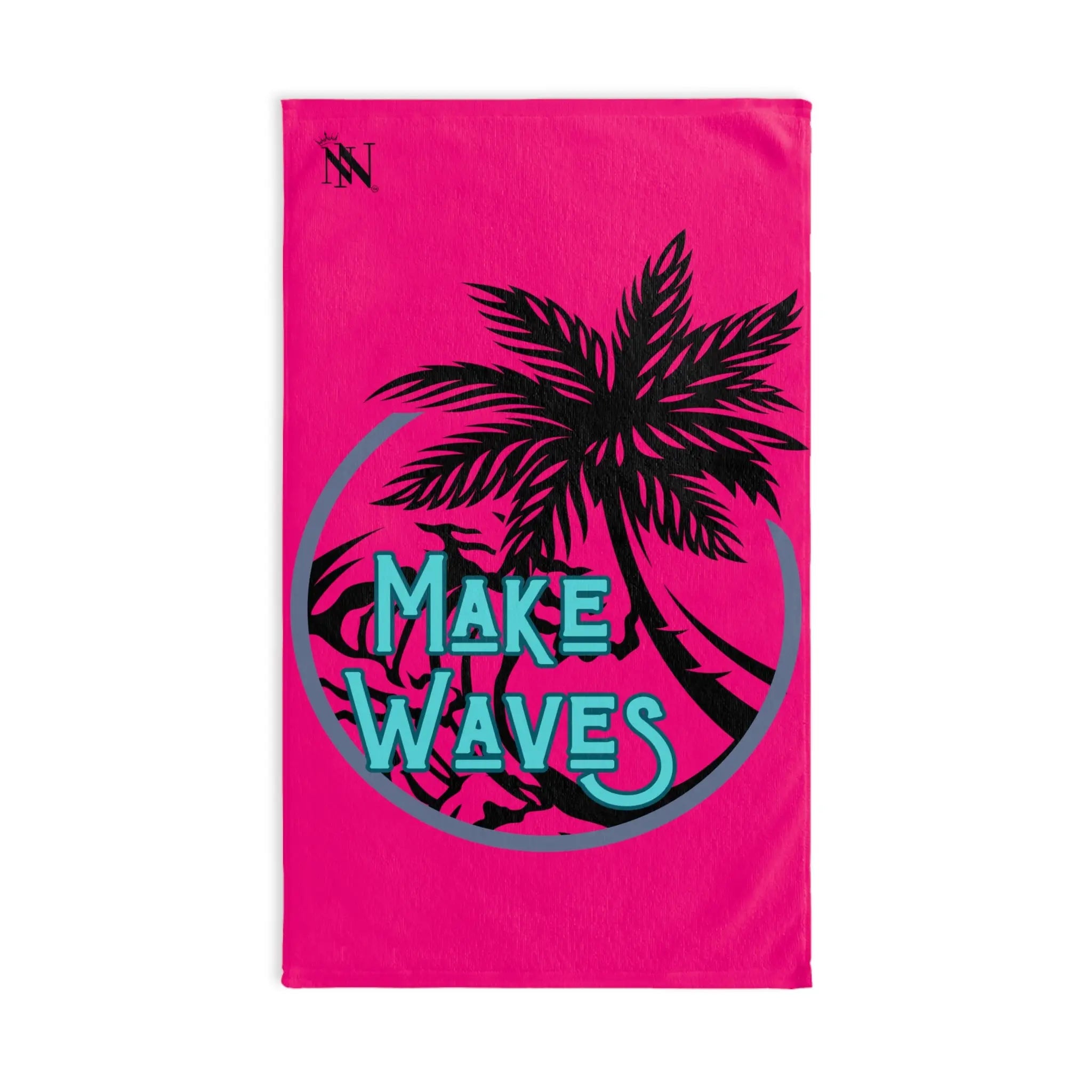 Make Waves Palm Tree Signature Pink | Mix & Match Original Fun-Flirty Lovers’ Towels