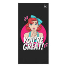 Shh! You’re Great! Anime | Nectar Napkins XL Fun-Flirty Lovers’ Towels