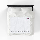 Nectar Napkins Brand White Love Blanket