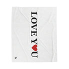 Love You Love | Mix & Match Velveteen Fun-Flirty Lovers’ Blankets