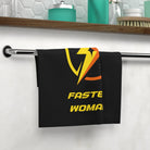 Fastest Woman Lightning Bolt Mouth Rag