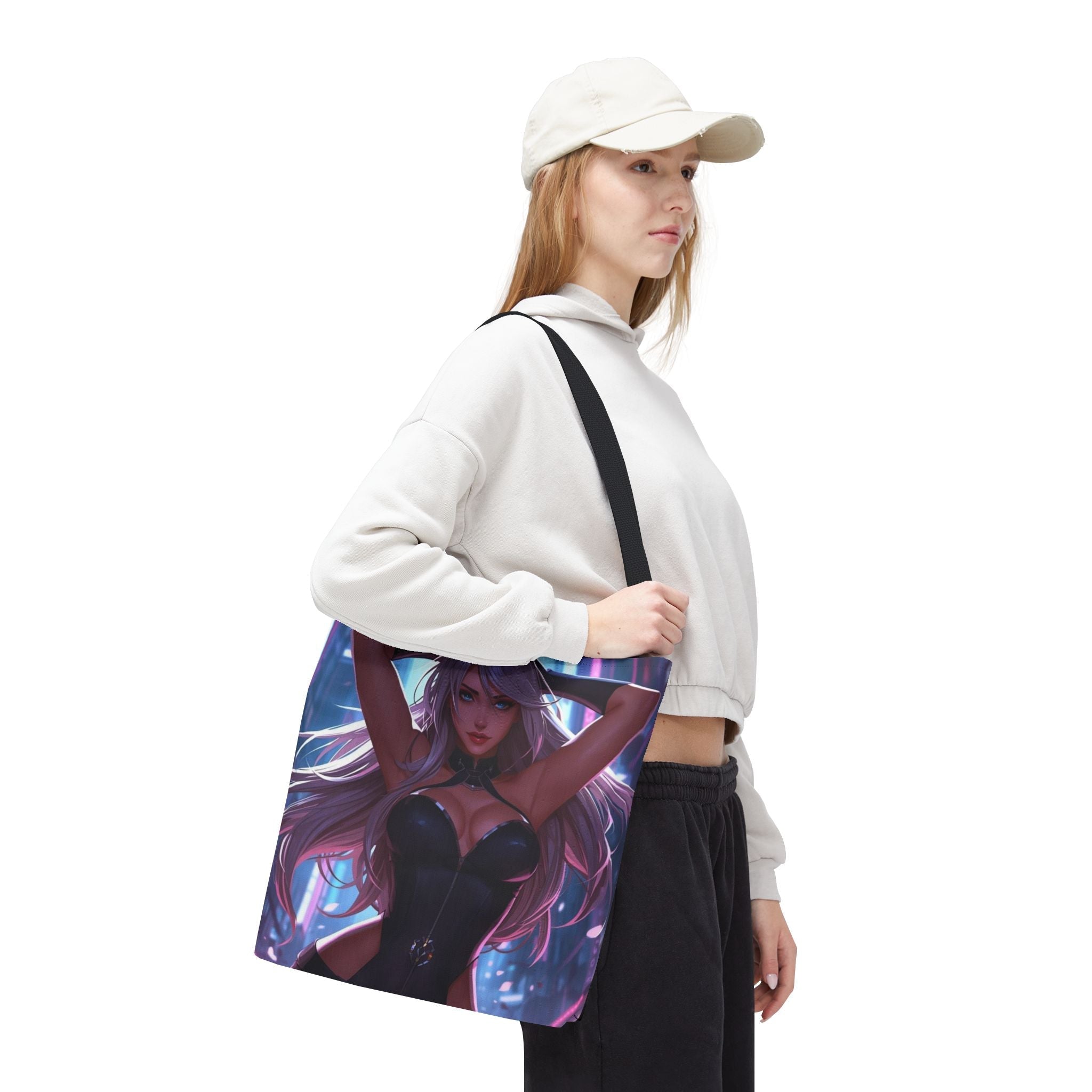 Sexy Anime Maiden Fantasy Women Everyday Weekend Getaway Tote Bag