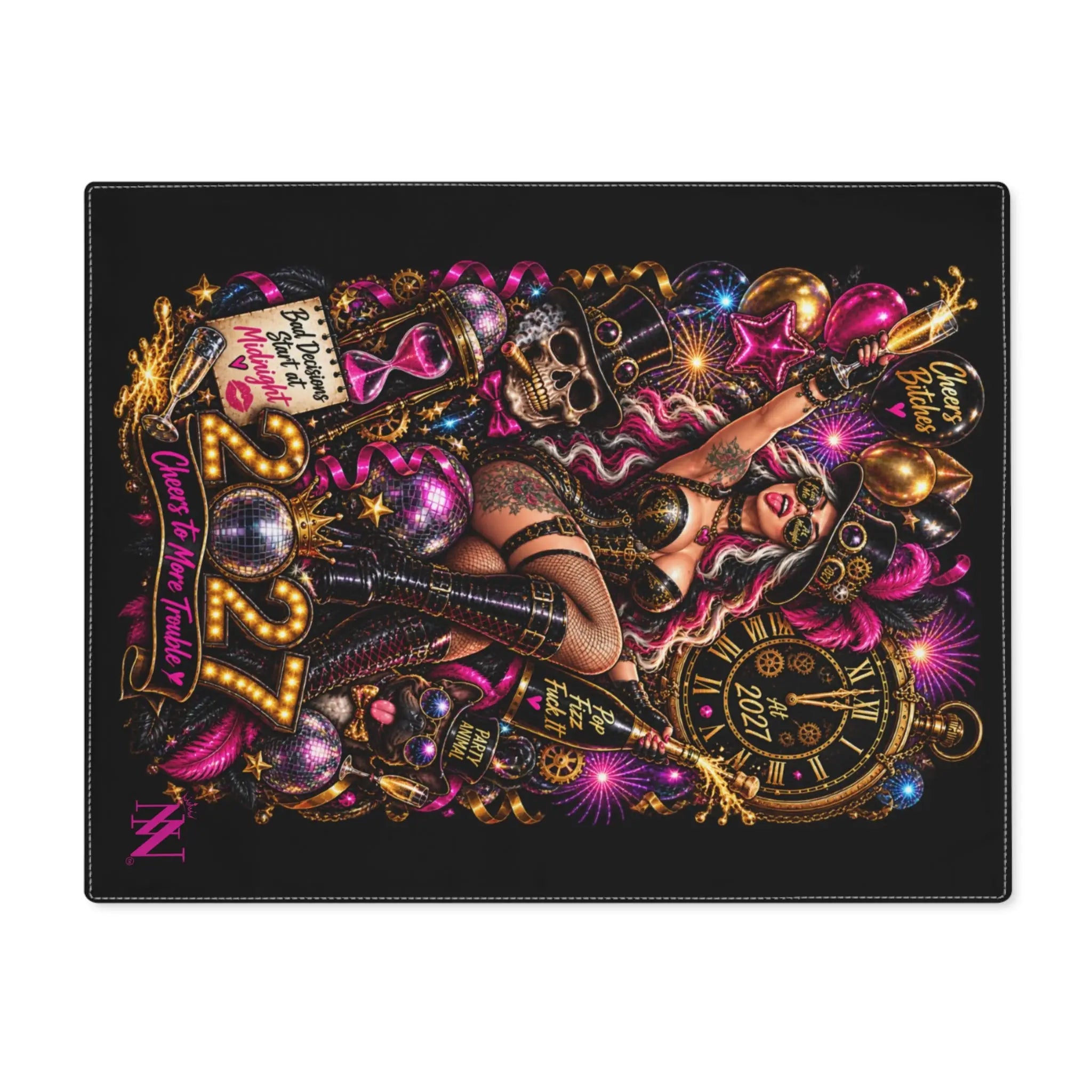 New Year’s Eve Wicked Fantasy | Nectar Napkins Fun-Flirty Lovers’ Toy Mats