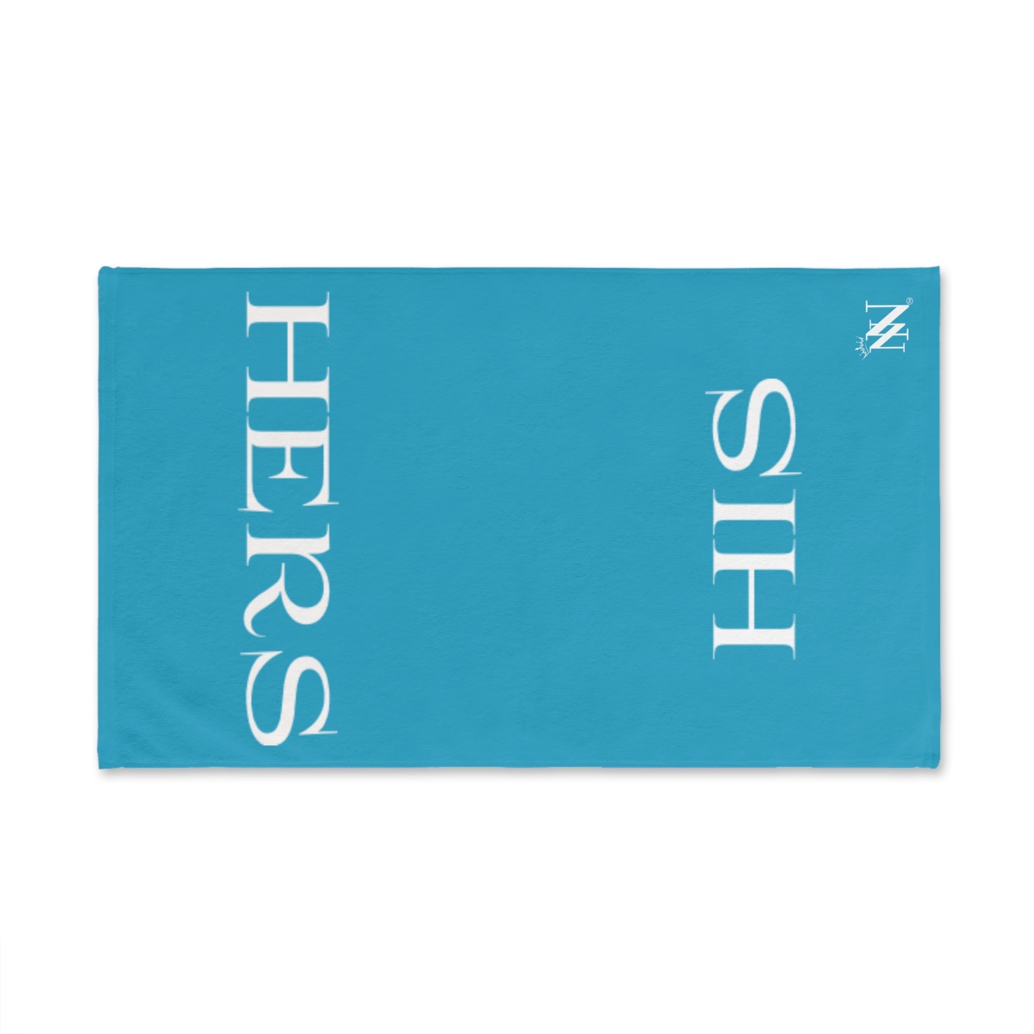 His Hers Shareable Blue | Mix & Match Classic Fun-Flirty Lovers’ Towels