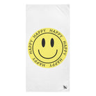 Happy Face Sticker Big Ass Sex Towel