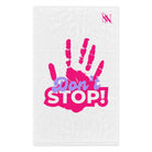 Don’t Stop! Handprint | Mix & Match Soft Fun-Flirty Lovers’ Towels