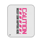 Caution: Messy Cum Happens Here | Mix Match Fun-Flirty Lovers’ Water-Resistant Blankets