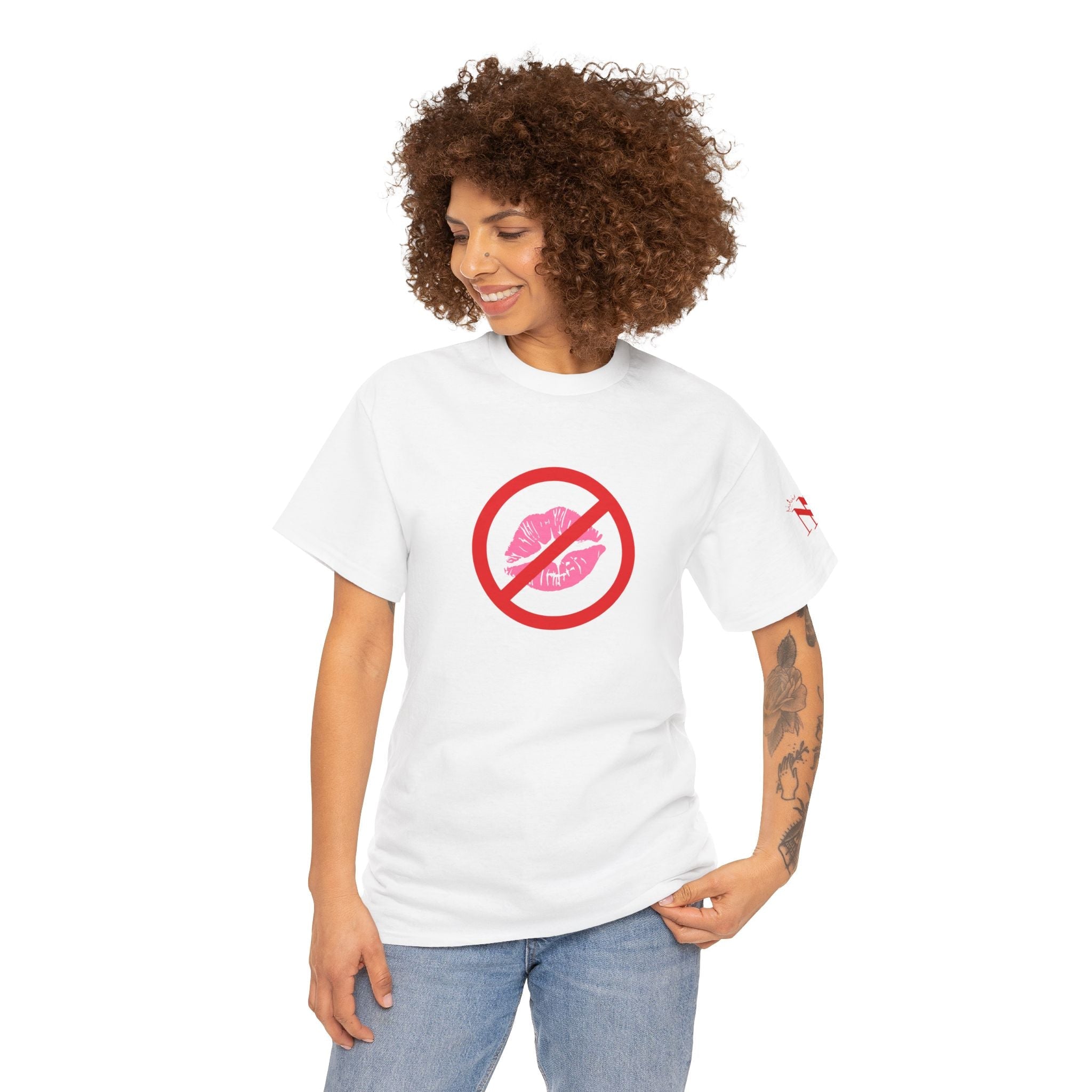 No Kissing Allowed | Mix & Match 100% Cotton Unisex Fun-Flirty Lovers’ Tees