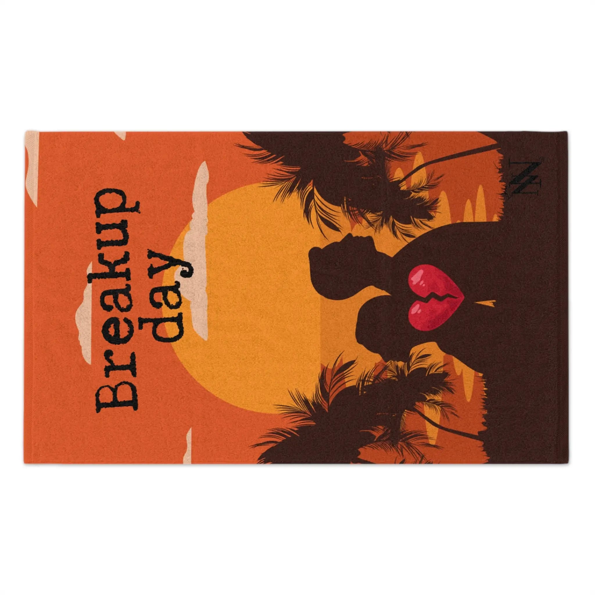 Breakup Day Heartbreak Sunset Sex Towel