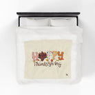 Cute Happy Thanksgiving | Mix & Match Velveteen Fun-Flirty Lovers’ Blankets