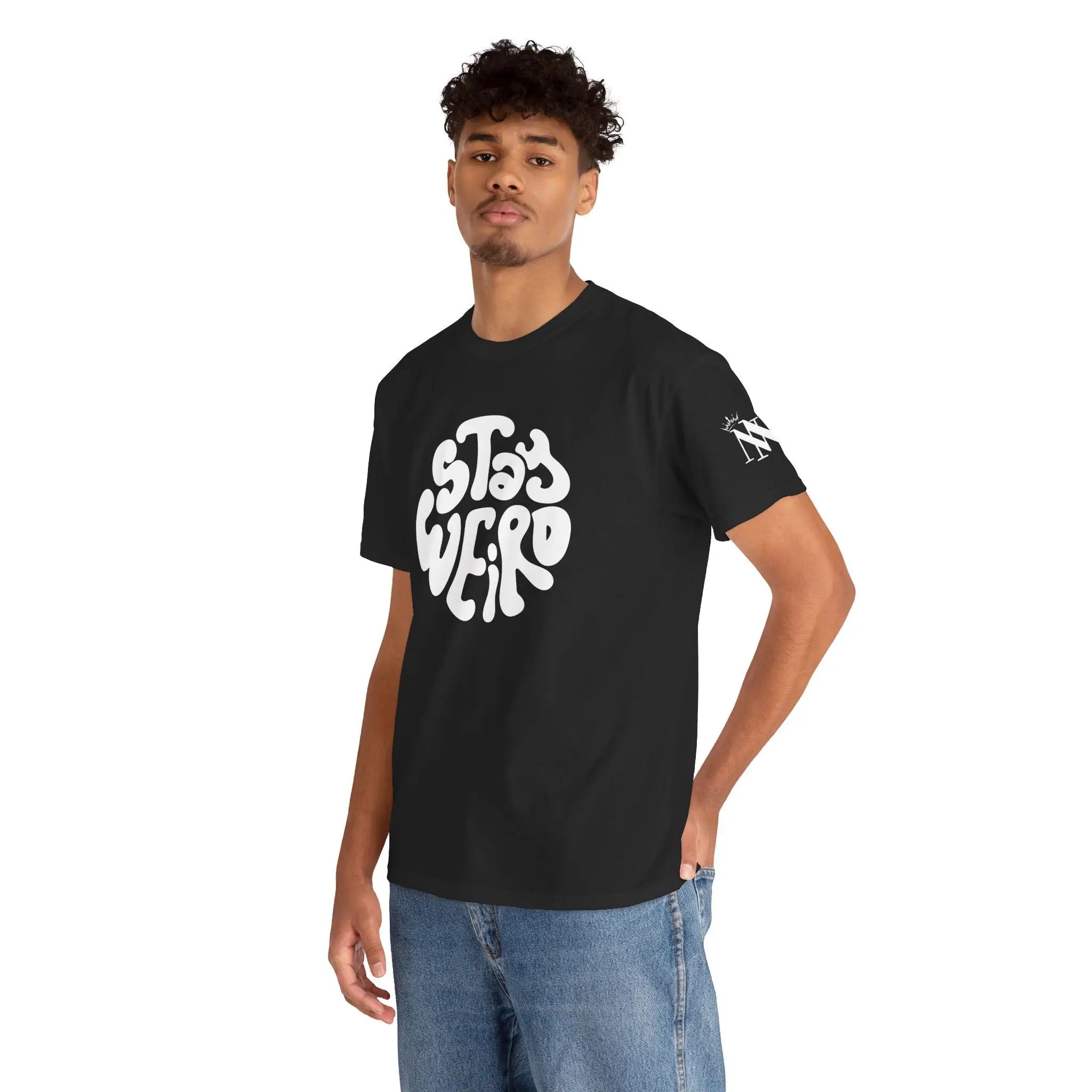 Stay Weird | Mix & Match Cotton Unisex Fun-Flirty Lovers’ T-Shirts