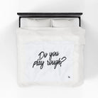 Do You Play Rough? | Mix & Match Velveteen Fun-Flirty Lovers’ Blankets