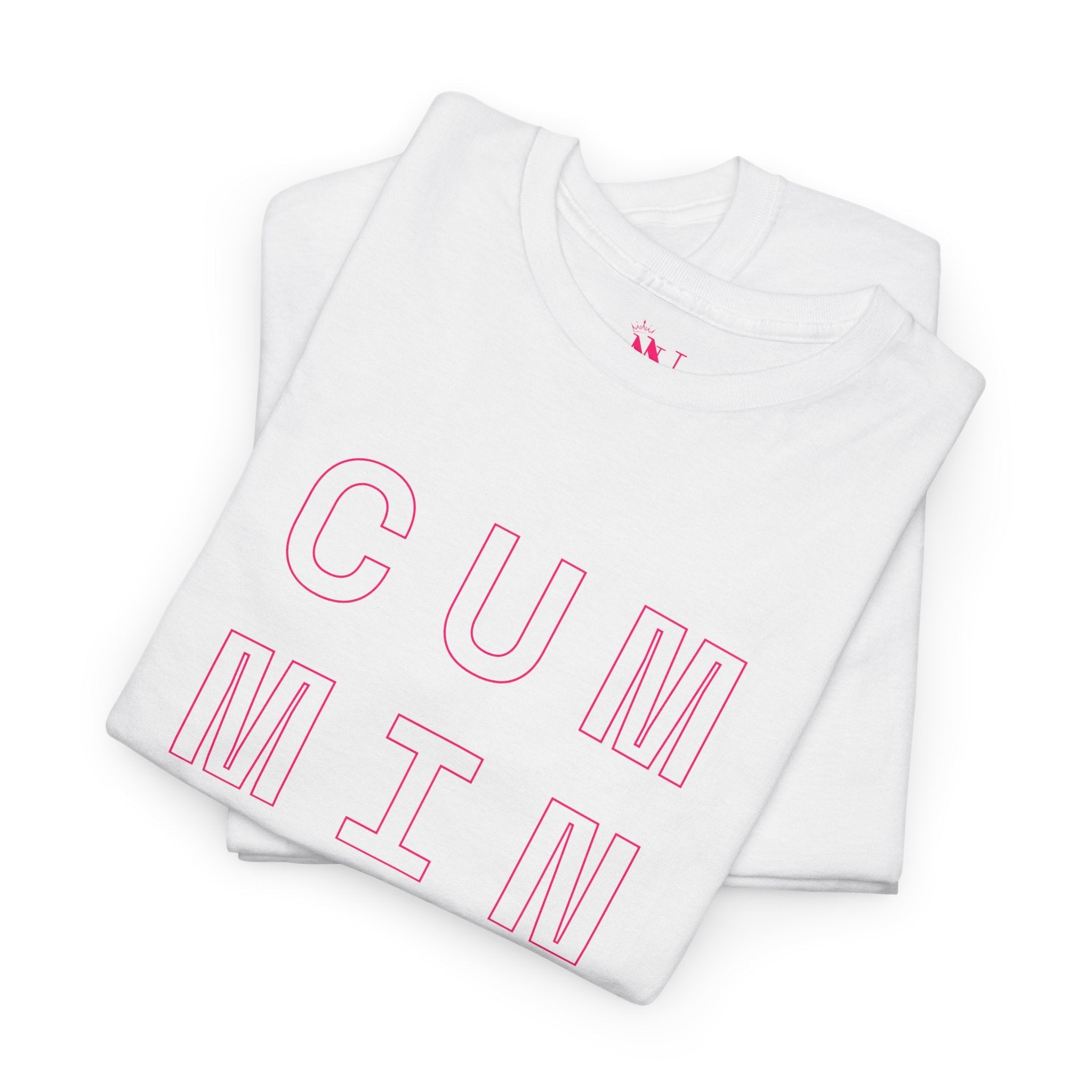 Hot Pink Cumming 4 U | Mix & Match 100% Cotton Unisex Fun-Flirty Lovers’ Tees
