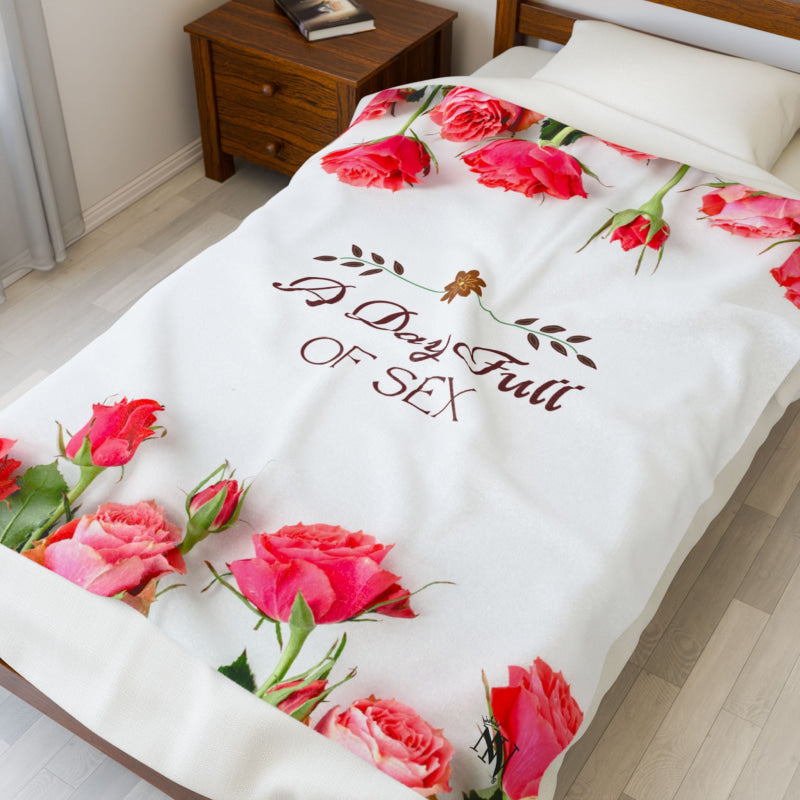 A Day Full of Sex | Mix & Match Soft Fun-Flirty Lovers’ Blankets