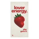 Lover Energy She Gets It Anal Sex Towel