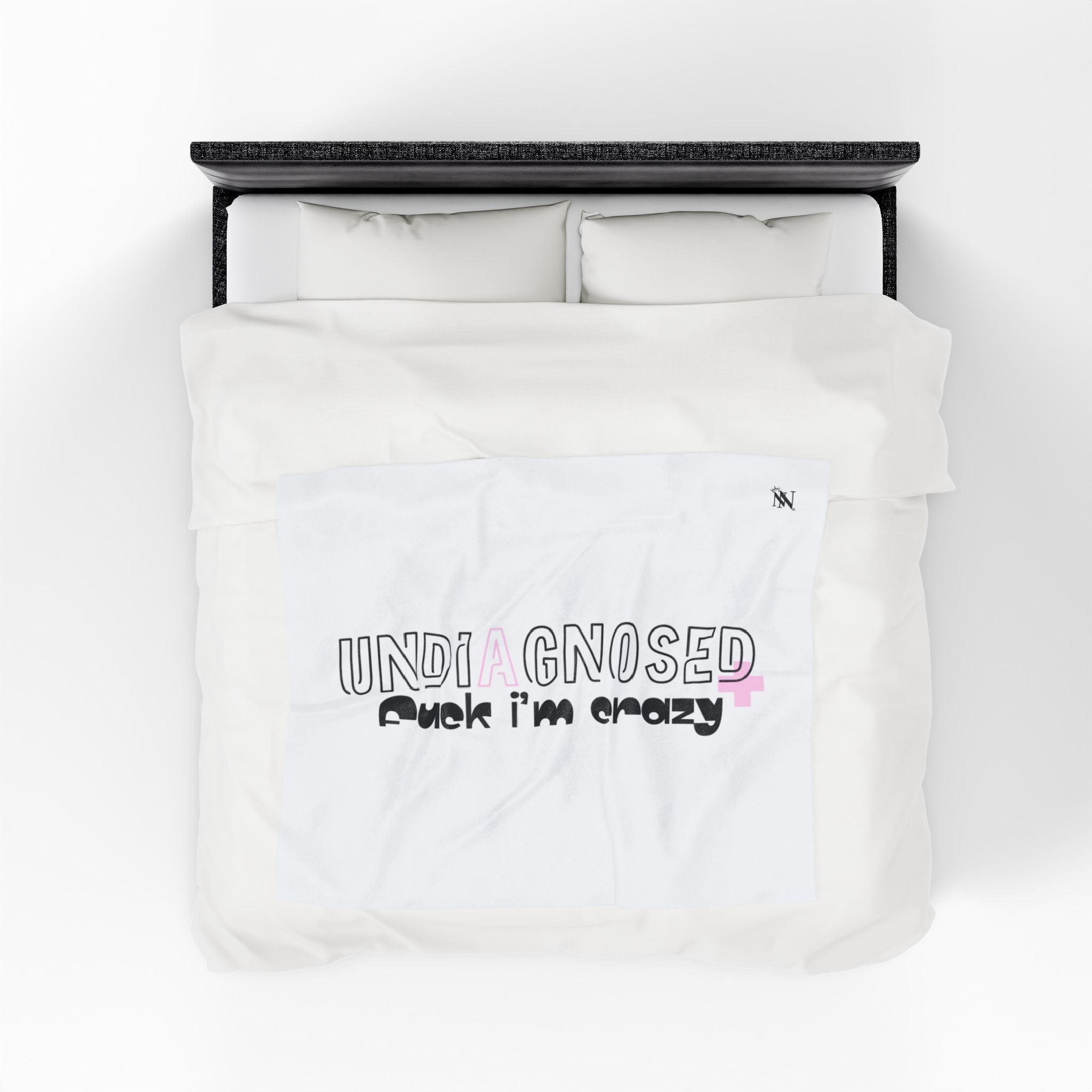 Undiagnosed Fuck I’m Crazy | Mix & Match Fun-Flirty Lovers’ Blankets