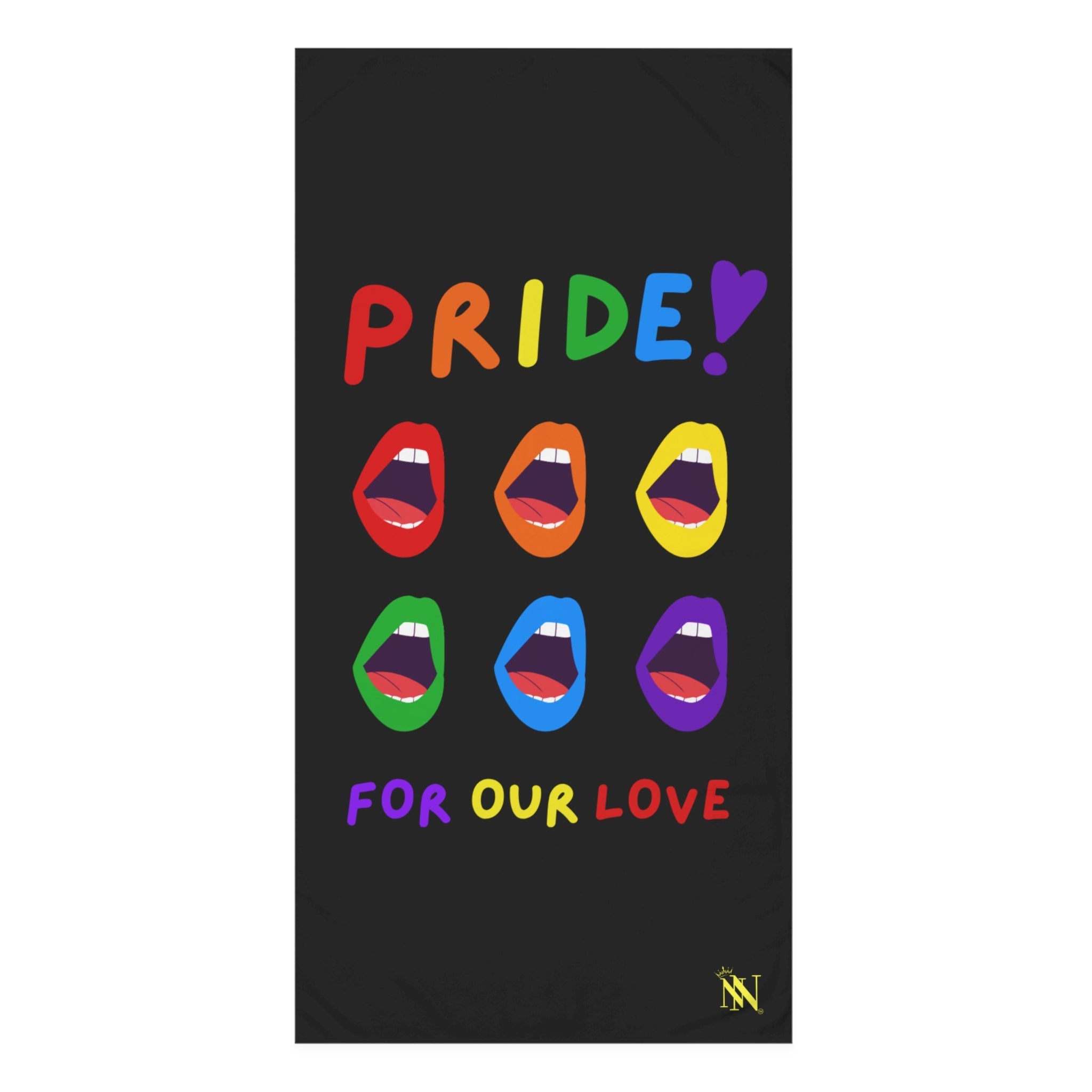 Screaming Pride For Our Love Anal Sex Towel