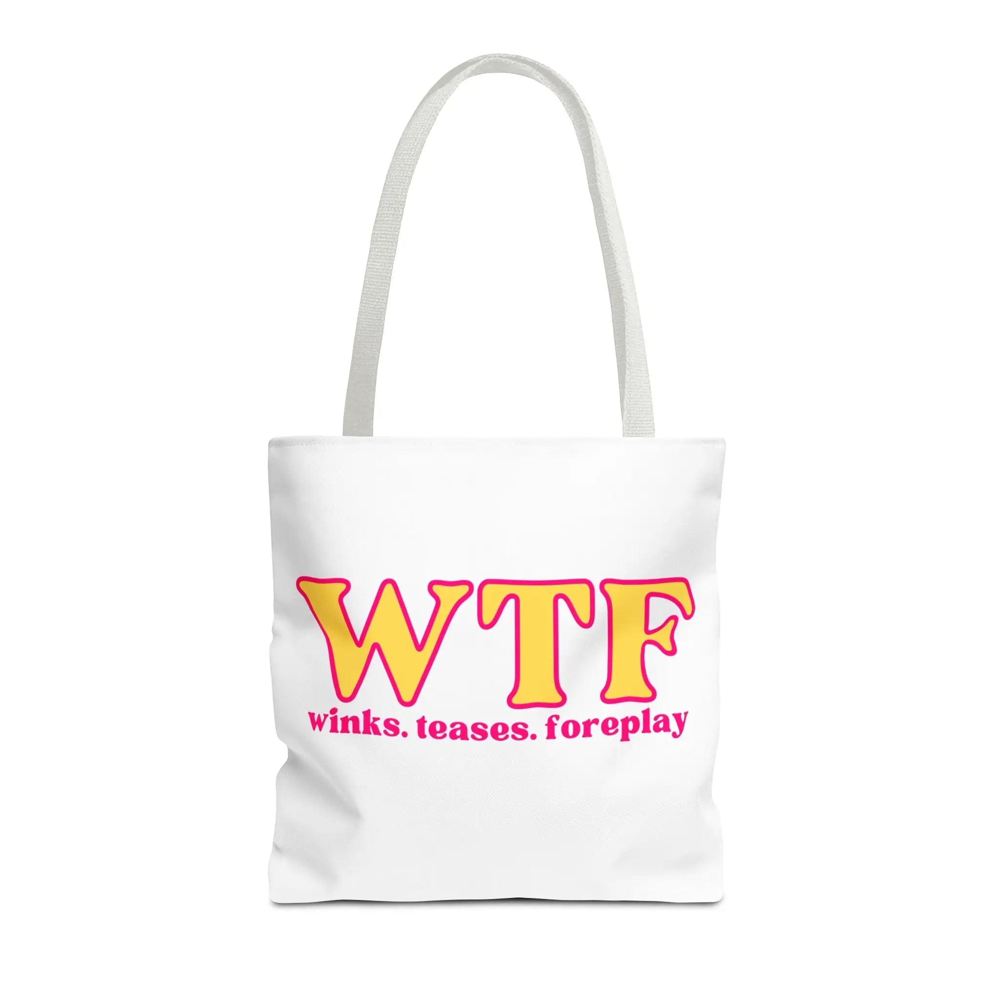 WTF Winks Teases Foreplay | Mix & Match Fun-Flirty Lovers’ Totes