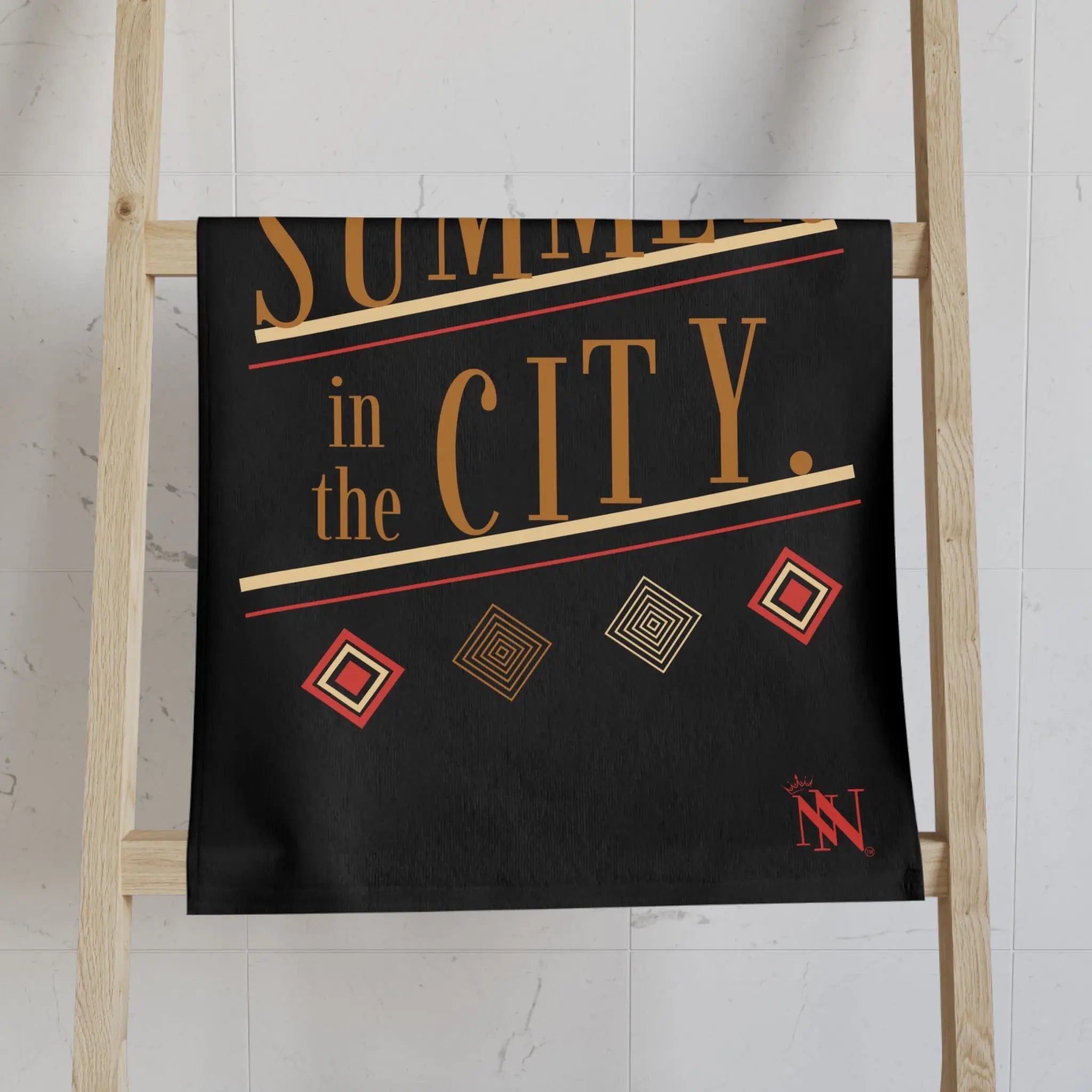 Summer in the City | Mix & Match Classic Fun-Flirty Lovers’ Towels