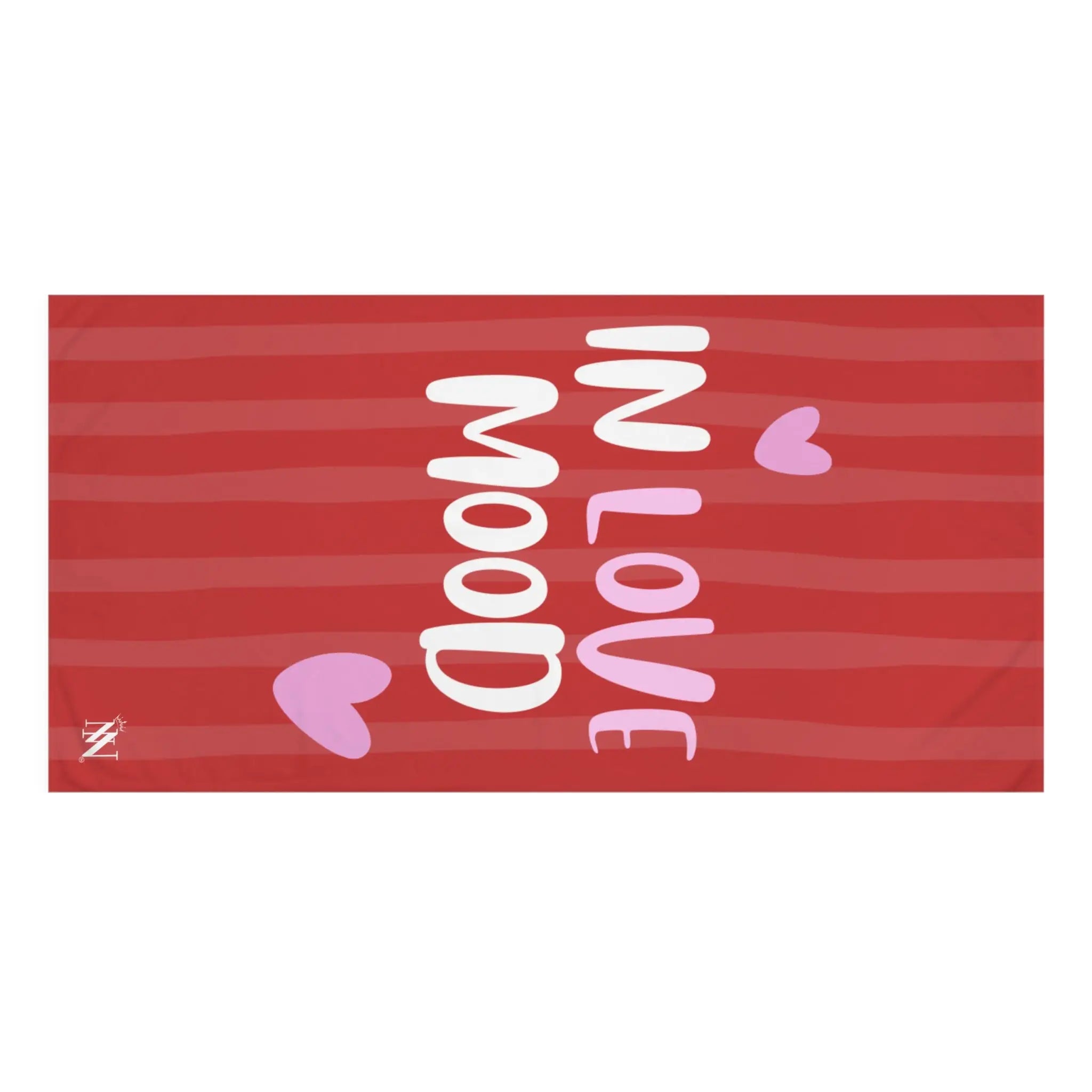 In Love Mood Hearts Anal Play Sex Towel
