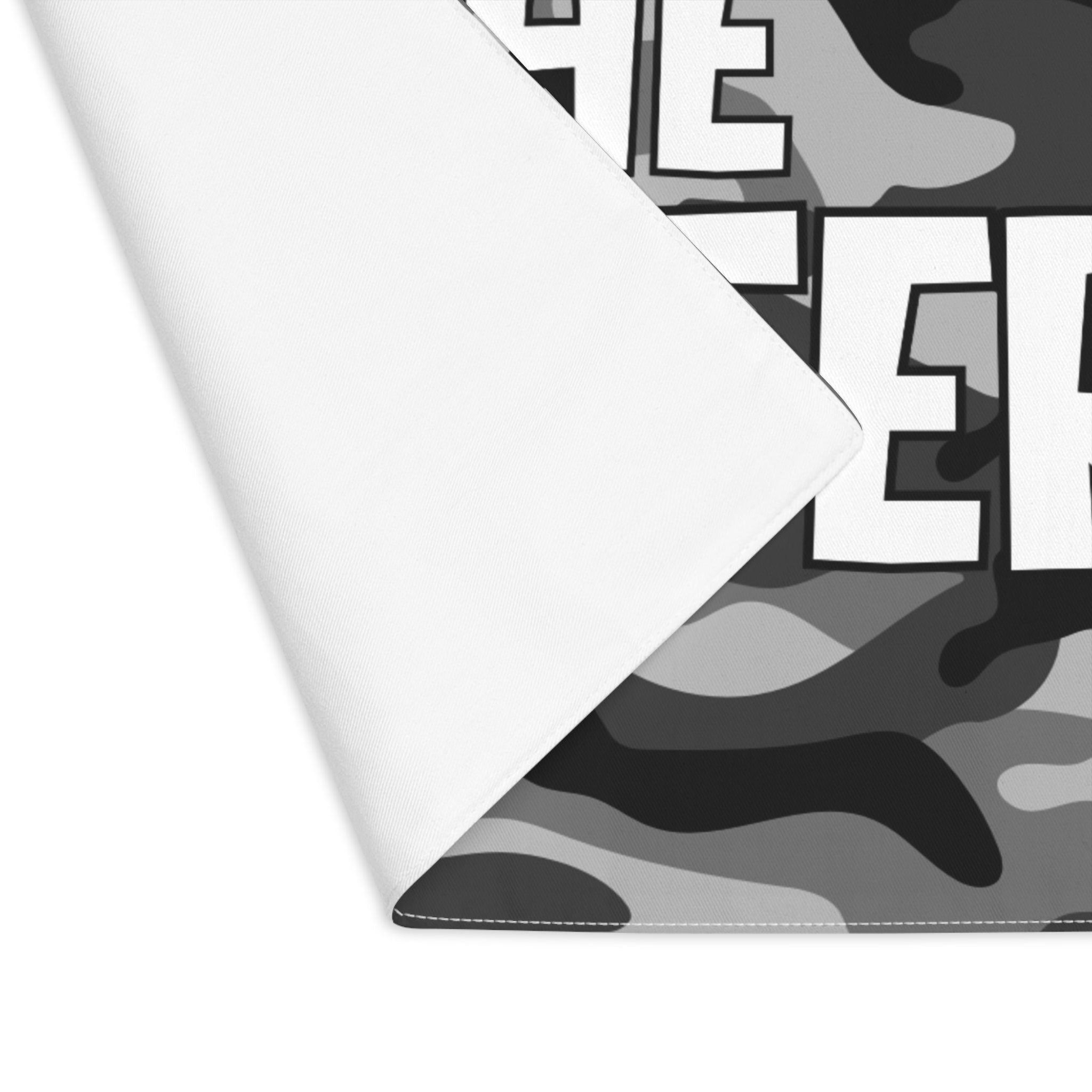 The Hunter Grey Camo Sex Toy Mat
