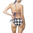 Checkered Past Star | Mix & Match Fun-Flirty Lovers’ String Bikinis