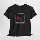 Attention Charging Station | Mix & Match Cotton Unisex Fun-Flirty Lovers’ T-Shirts