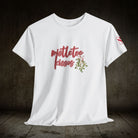 Mistletoe Kisses Adult T-Shirt Cum Tee | Live Bold & Comfortable