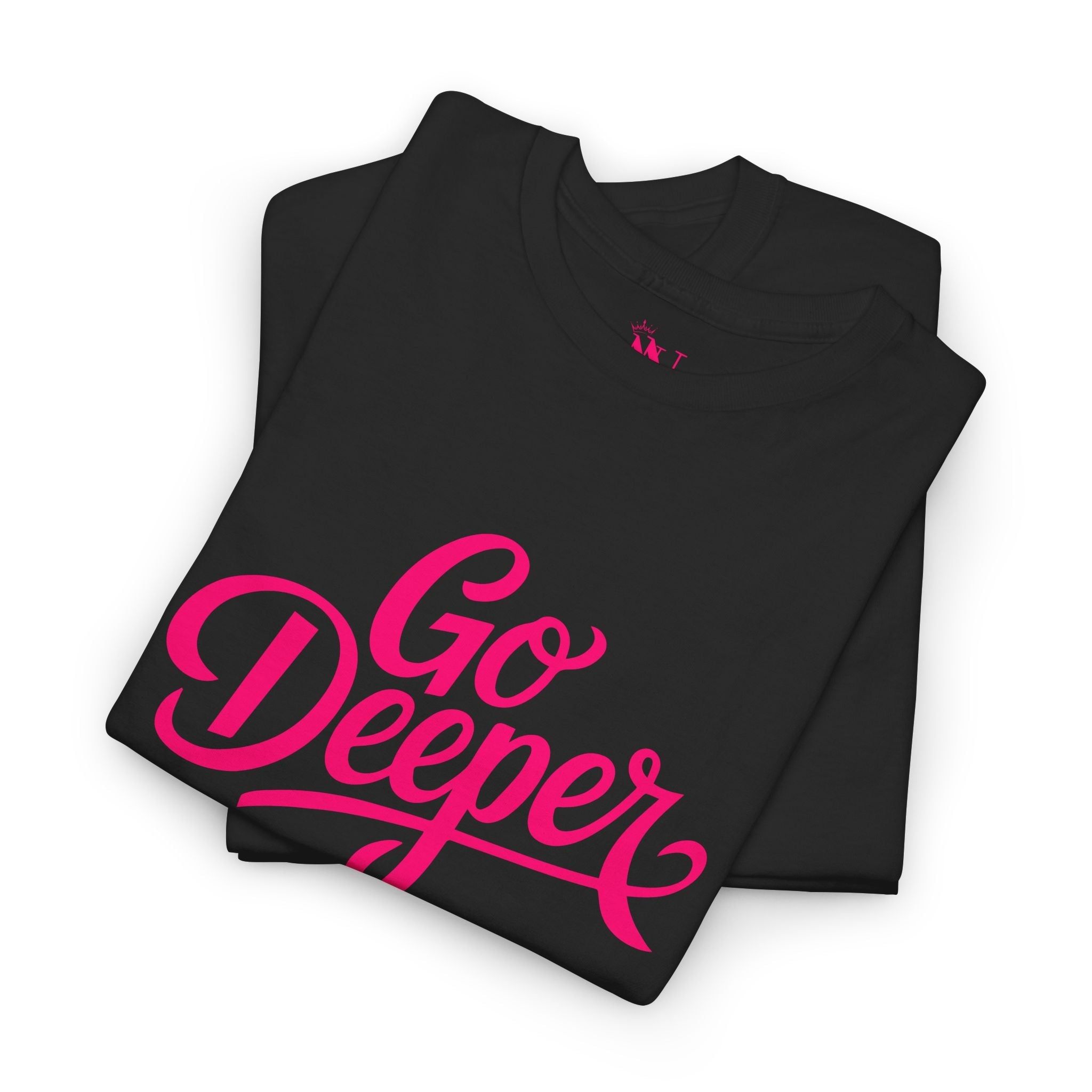 Go Deeper | Mix & Match Cotton Unisex Fun-Flirty Lovers’ T-Shirts