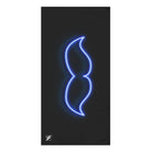 His Mustache Neon Big Ass Sex Towel