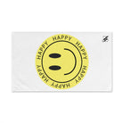Happy Face Sticker | Mix & Match Classic Fun-Flirty Lovers’ Towels