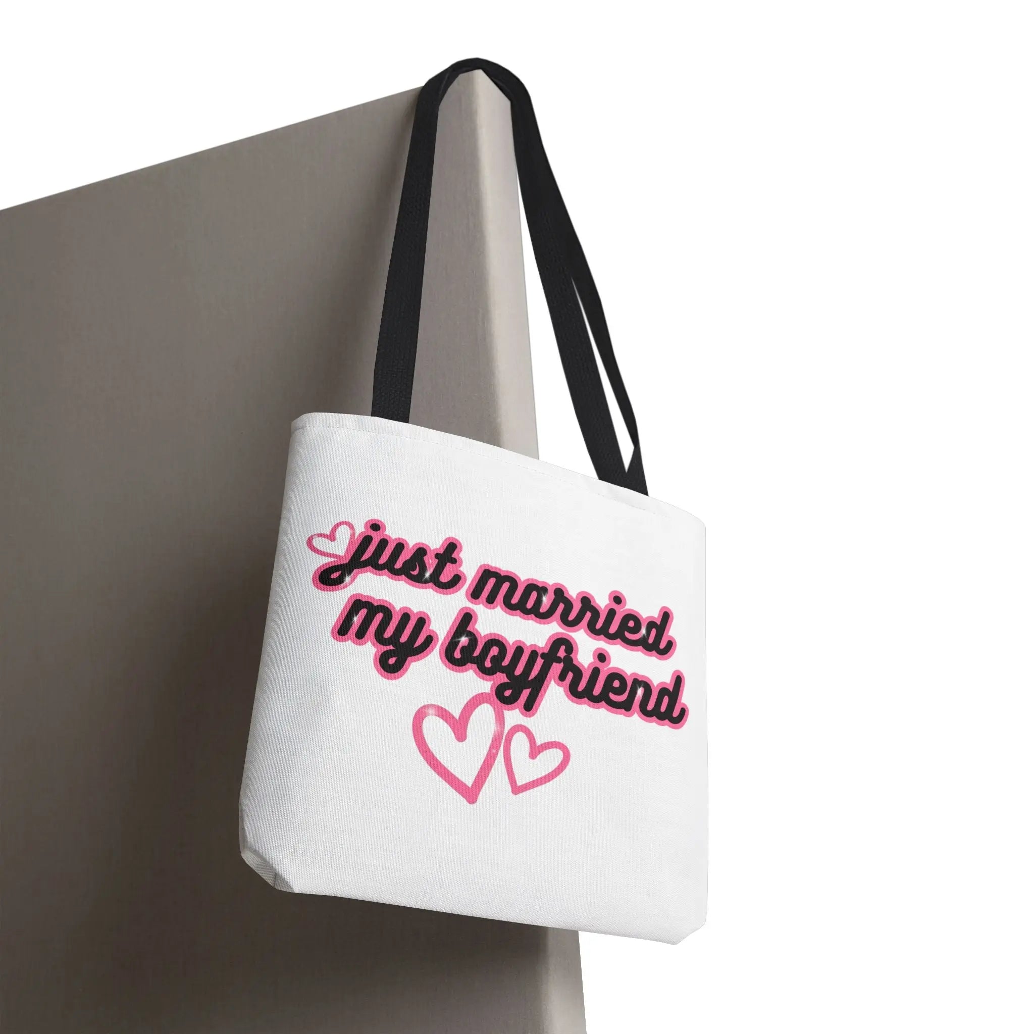 Just Married My Boyfriend | Mix & Match Fun-Flirty Lovers’ Totes