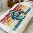 Audiophile Skull | Mix & Match Velveteen Fun-Flirty Lovers’ Blankets