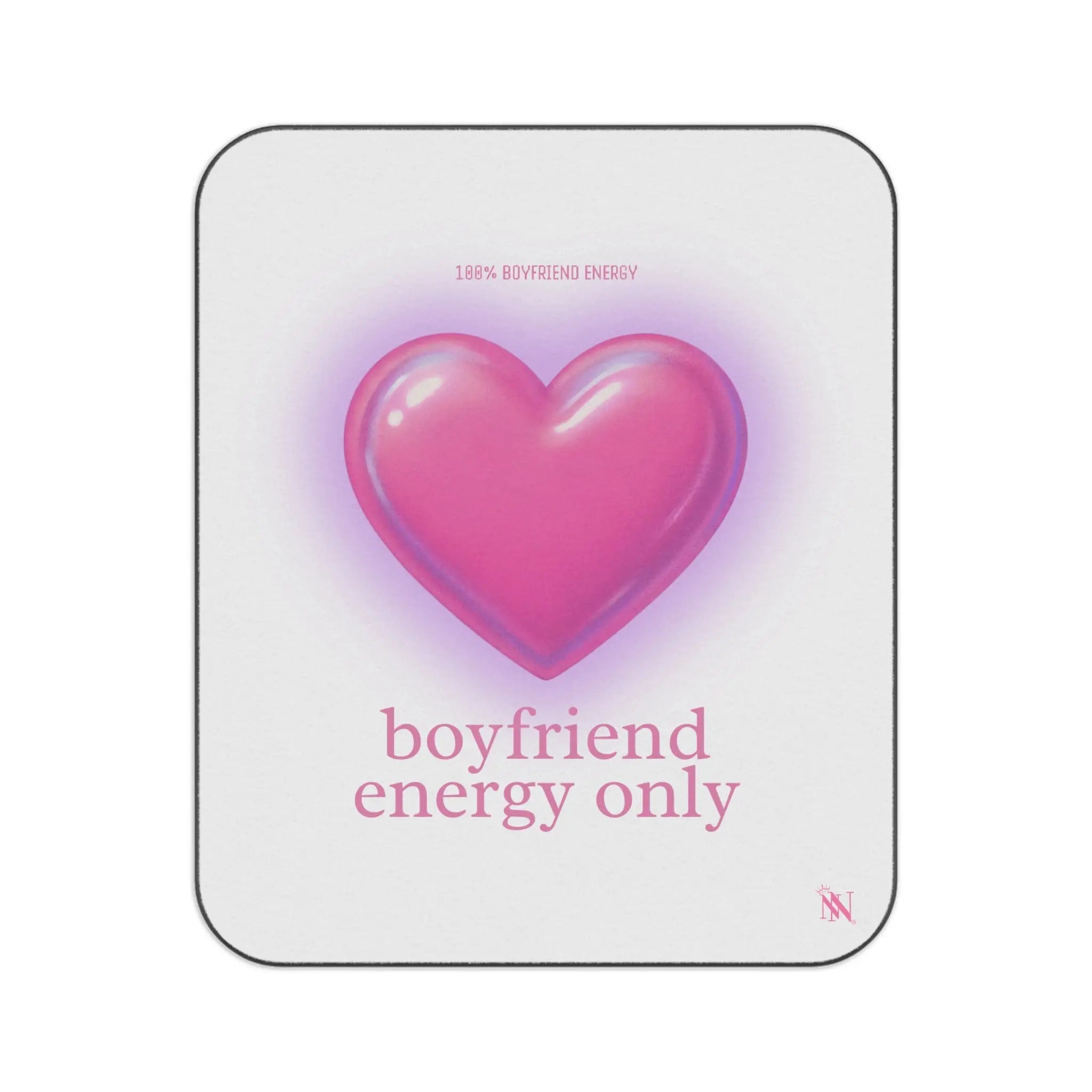 Boyfriend Energy Only | Mix Match Fun-Flirty Lovers’ Water-Resistant Blankets