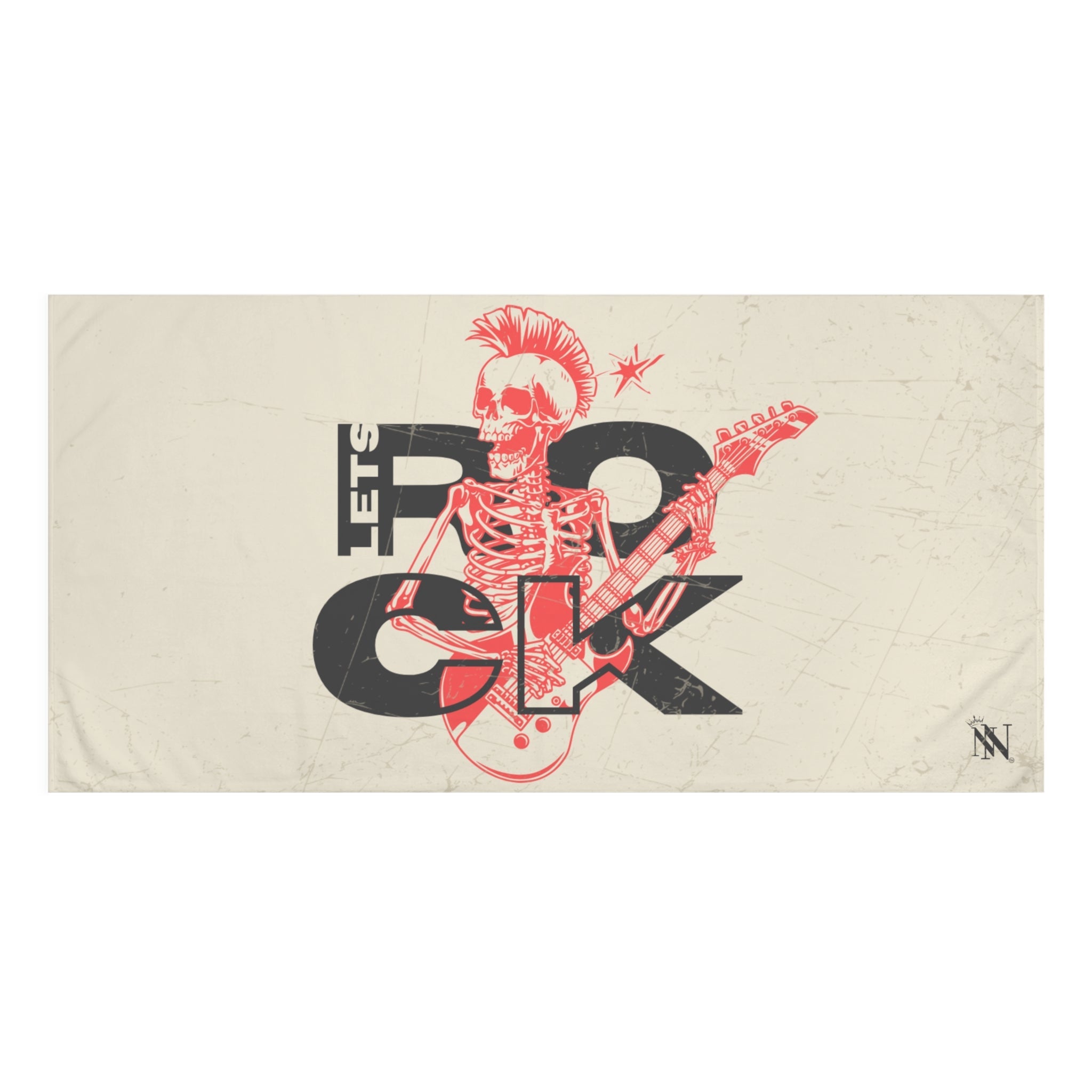 Let’s Rock Skull Rocker Anal Sex Towel