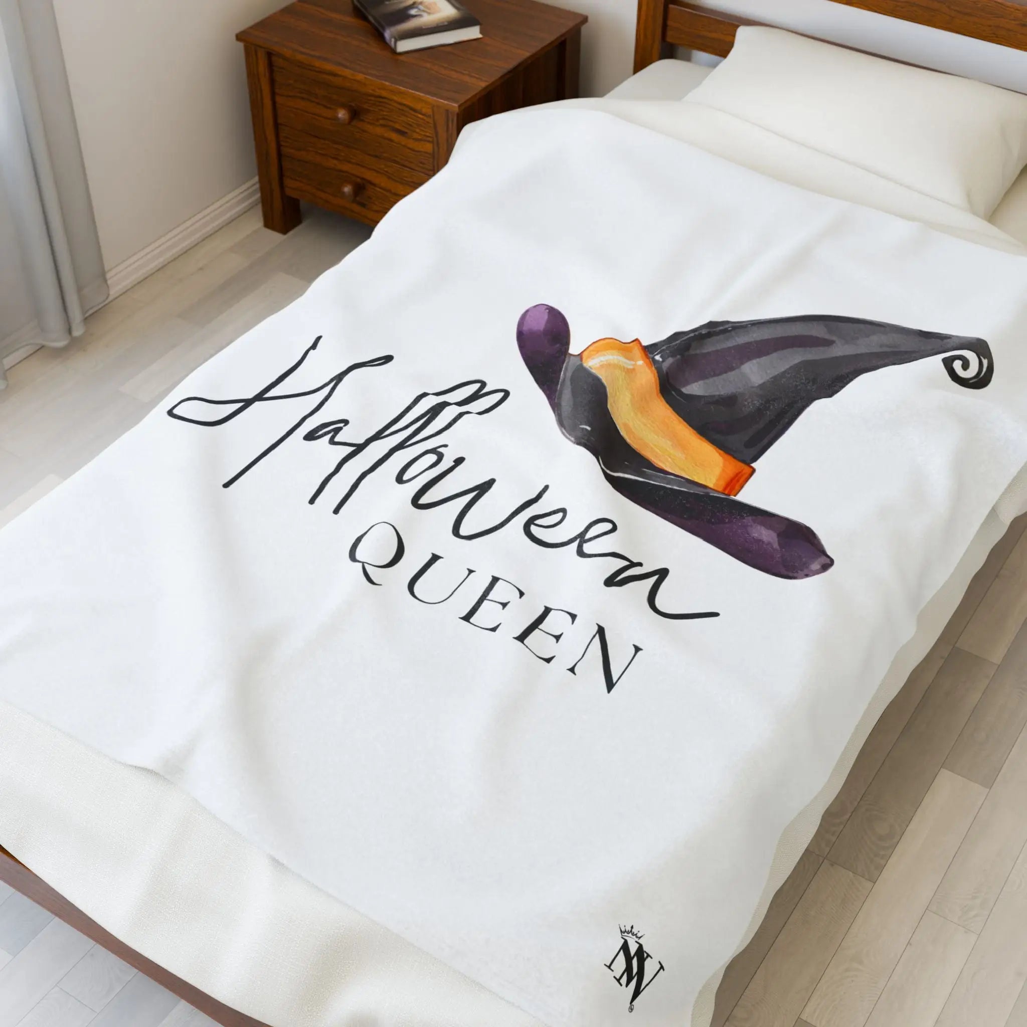 Halloween Queen Witch Hat | Mix & Match Velveteen Fun-Flirty Lovers’ Blankets