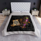 Laissez Les Bons Temps Rouler Blimp Crushed Velvet Blanket