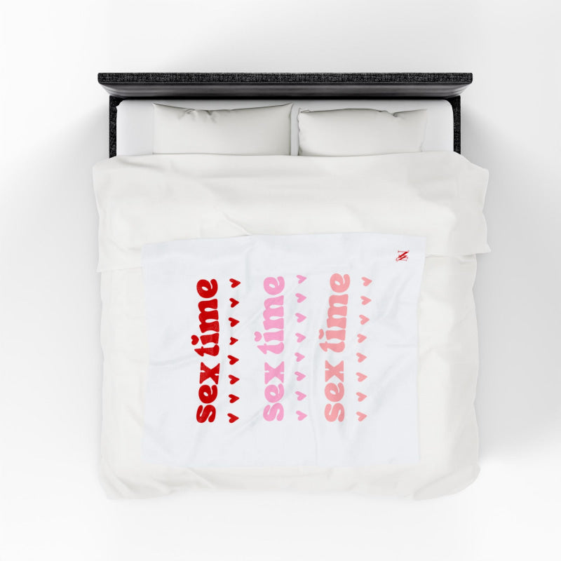 Sex Time Multiple Times | Mix & Match Soft Fun-Flirty Lovers’ Blankets