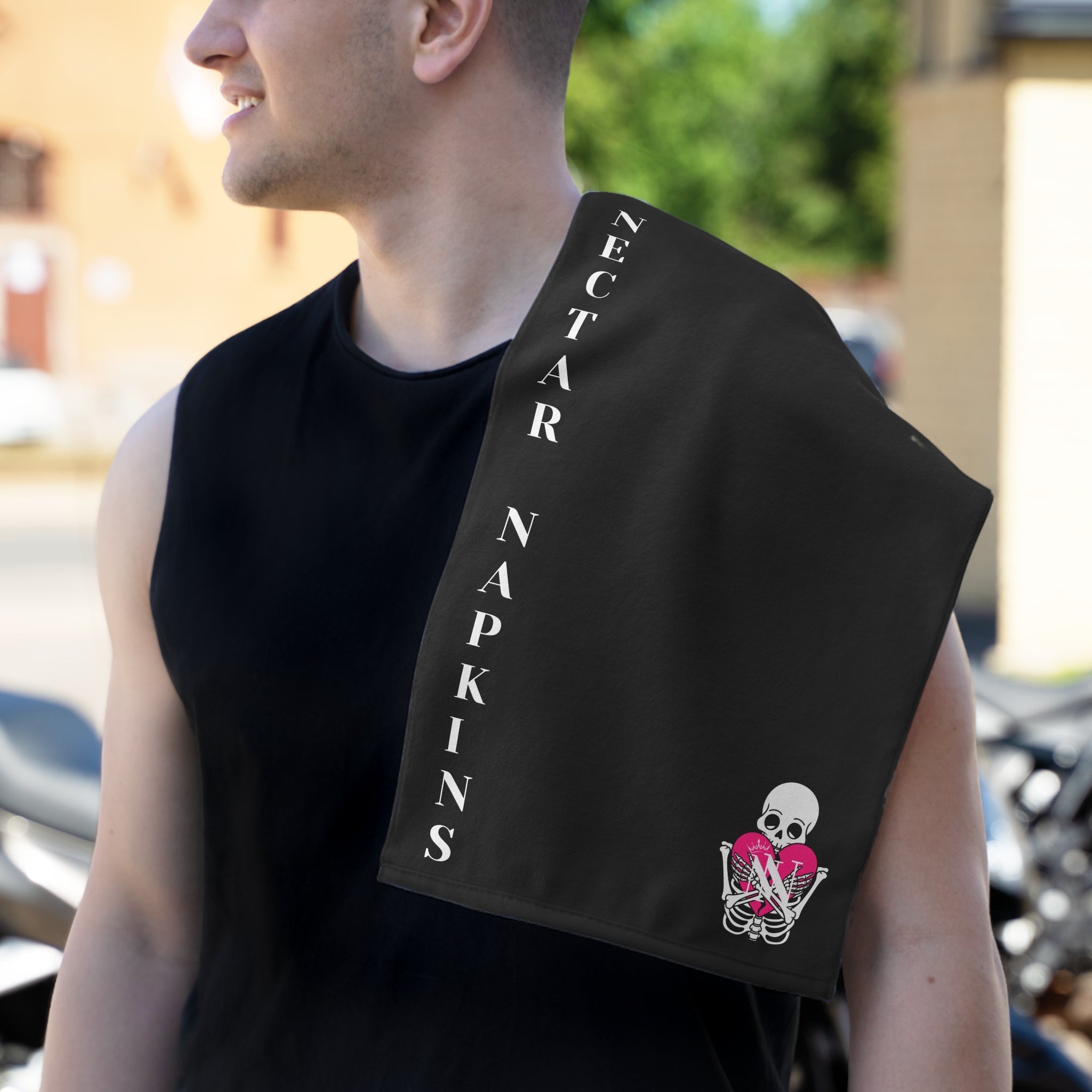 Nectar Napkins Brand Black Sex Towel