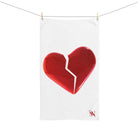Broken Red Heart 3D Print | Mix & Match Original Fun-Flirty Lovers’ Towels